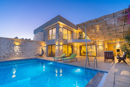 BLUE 7249, Kiralık Tatil Villası Kalkan