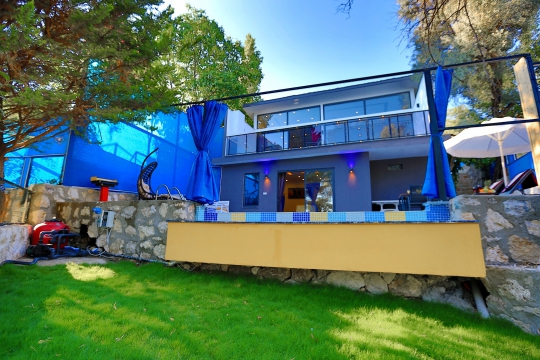 BLUE 8429 Kalkan Villa Kiralama/Balayı Villası