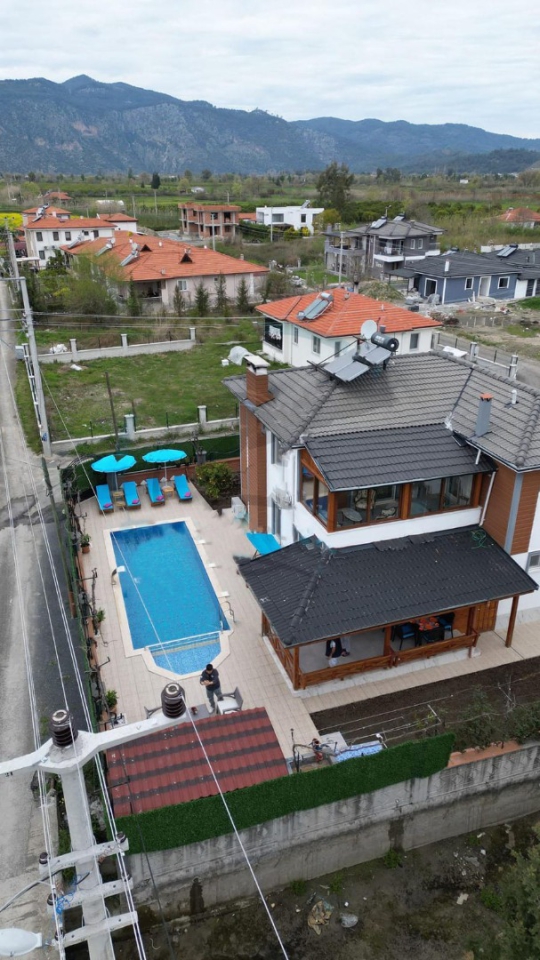 BLUE 7991 Muğla Ortaca'da 10 Kişilik Kiralık Tatil Villası