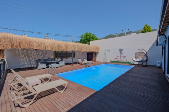 Fethiye Eldirek'de 6 Kişilik Doğa İçinde Tatil Villası