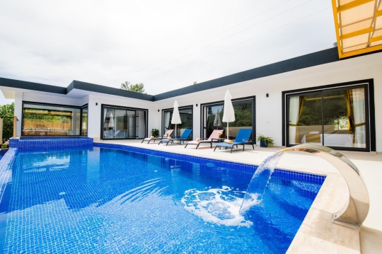 BLUE 8436 - Kalkan /İslamlar 4 Kişilik Tatil Villası- Demre Villas