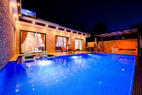 BLUE 7810 Kalkan/Akbel Muhafazakar Kiralık Villa